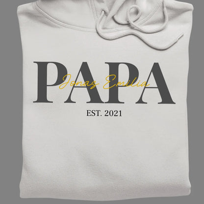 PAPA/MAMA + Kids - Bio Unisex Hoodie *personalisierbar*
