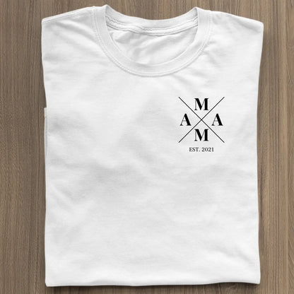 Mama Minimal - Bio Damen Shirt *personalisierbar* Stella Muser Shirt ST ST White