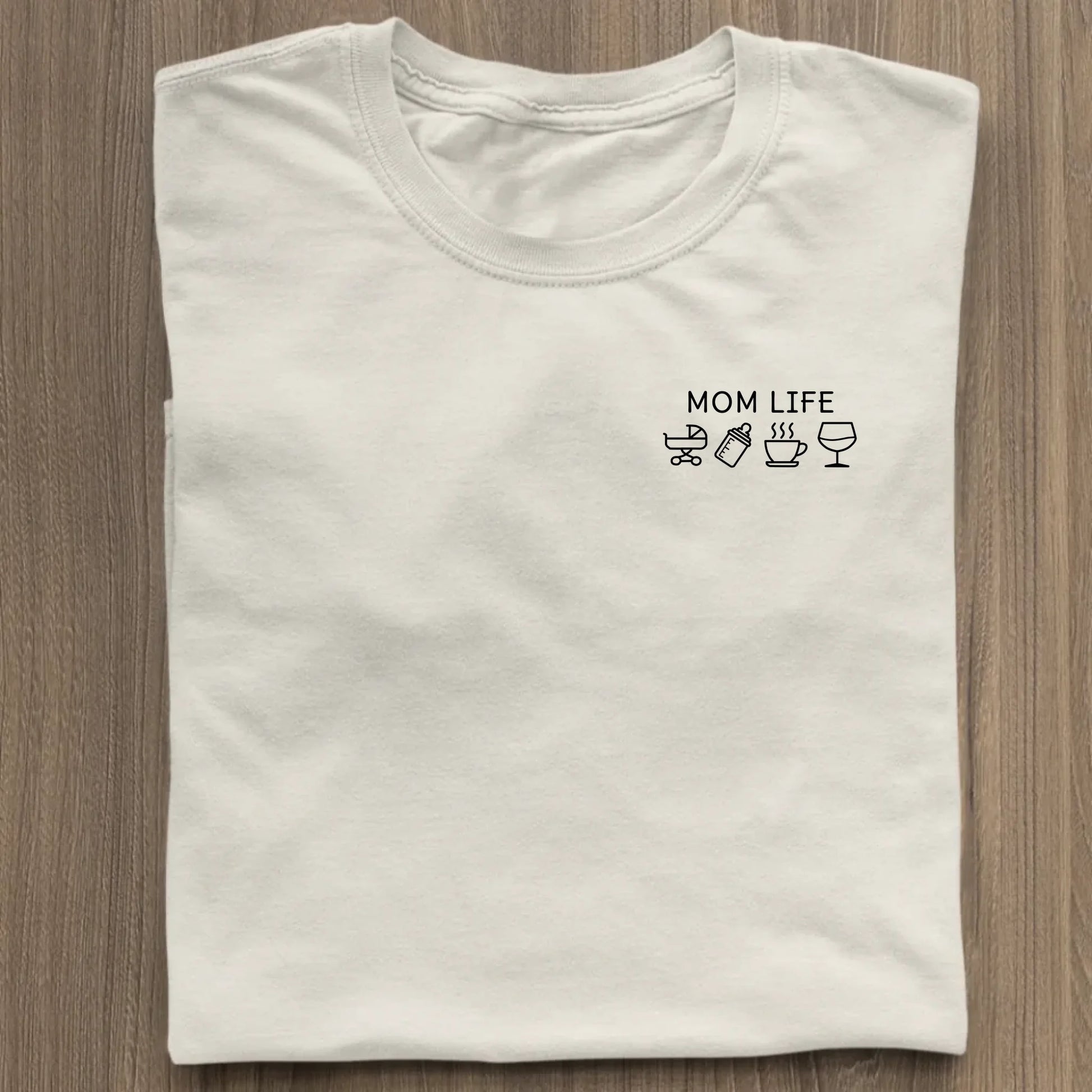 Mom Life Symbole - Bio Damen Shirt *personalisierbar* Stella Muser Shirt ST ST Natural-Raw