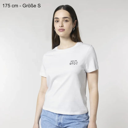 Mom Life Symbole - Bio Damen Shirt *personalisierbar*