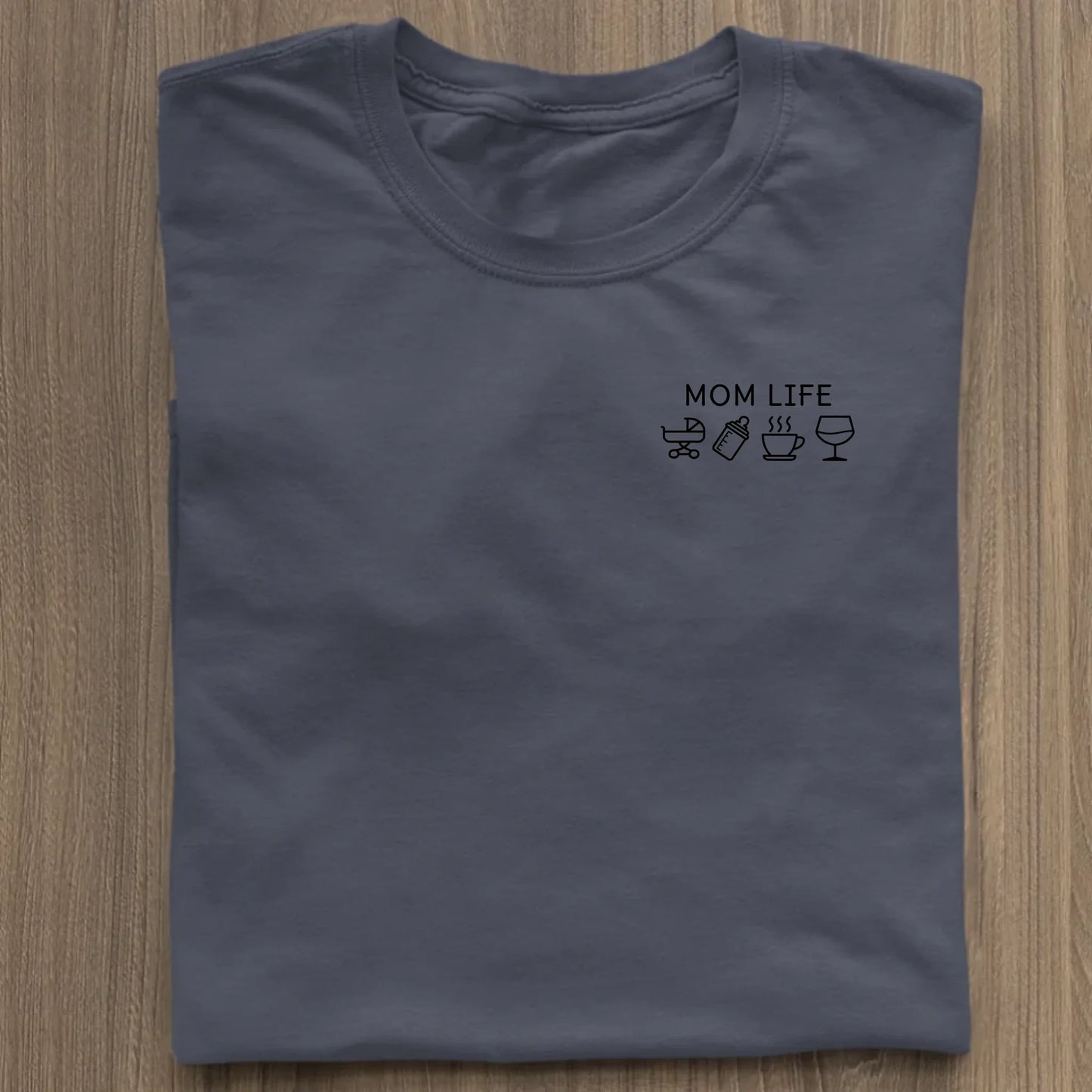 Mom Life Symbole - Bio Damen Shirt *personalisierbar* Stella Muser Shirt ST ST French Navy