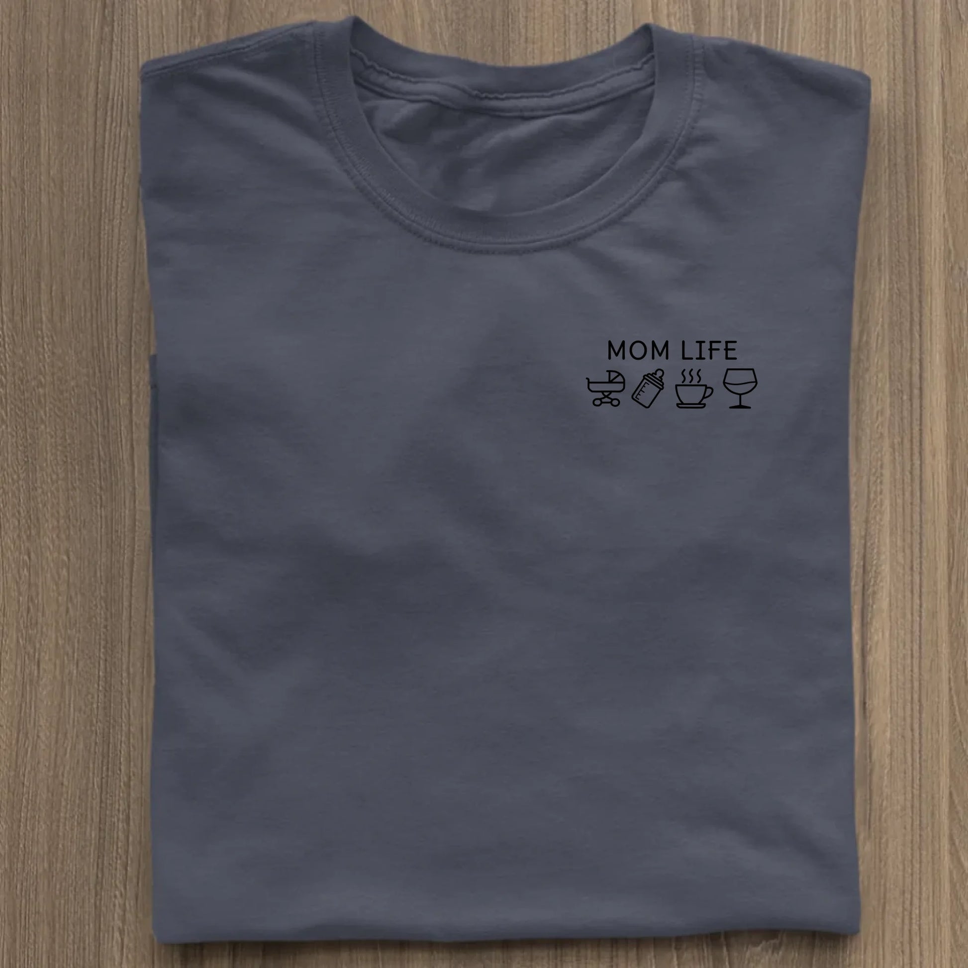 Mom Life Symbole - Bio Damen Shirt *personalisierbar* Stella Muser Shirt ST ST French Navy