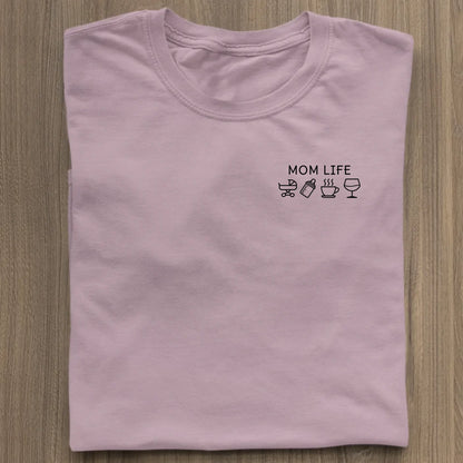 Mom Life Symbole - Bio Damen Shirt *personalisierbar* Stella Muser Shirt ST ST Lilac-Dream