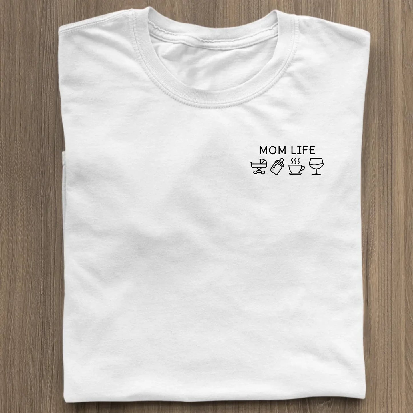 Mom Life Symbole - Bio Damen Shirt *personalisierbar* Stella Muser Shirt ST ST White