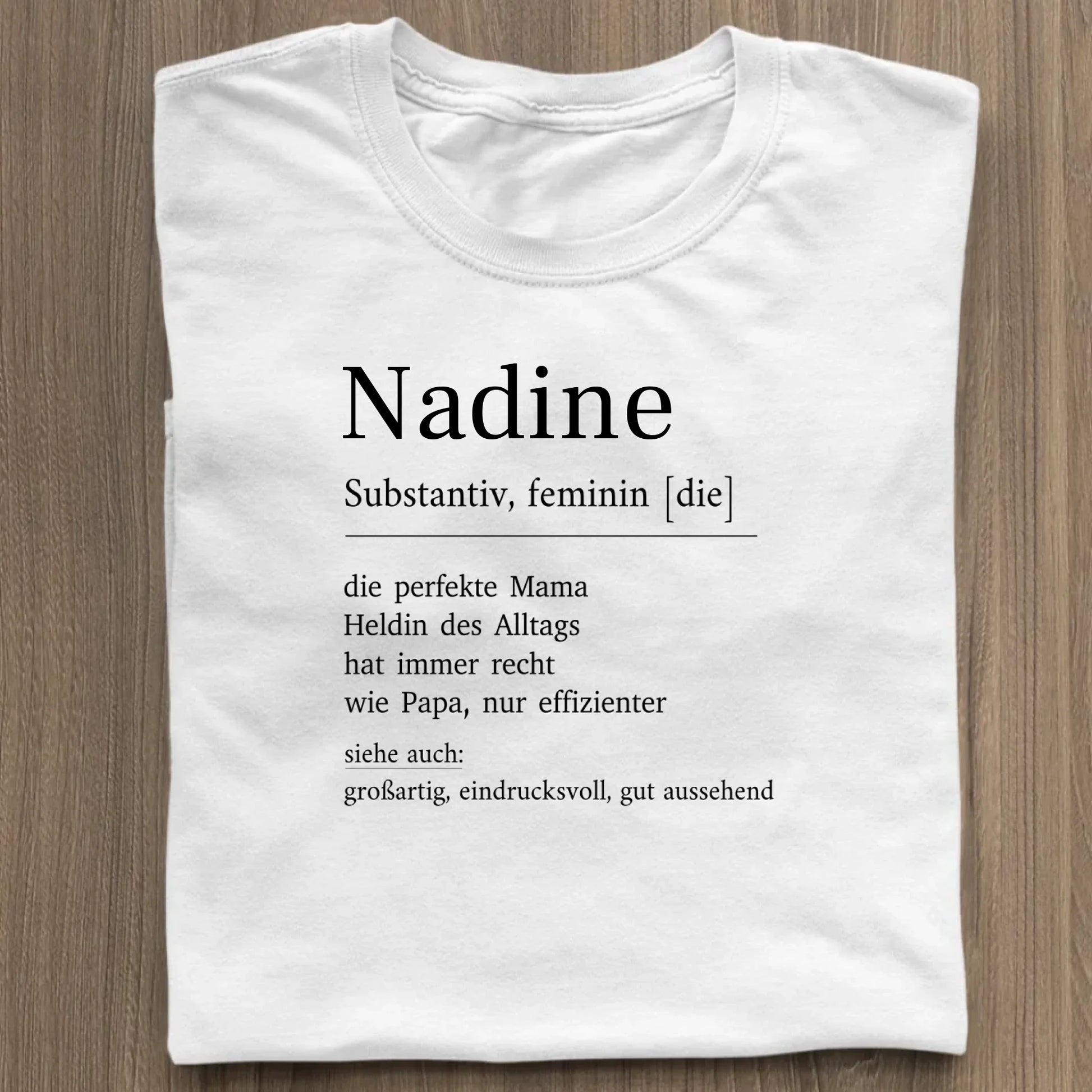 Mama Definition - Bio Damen Shirt *personalisierbar* Stella Muser Shirt ST ST White