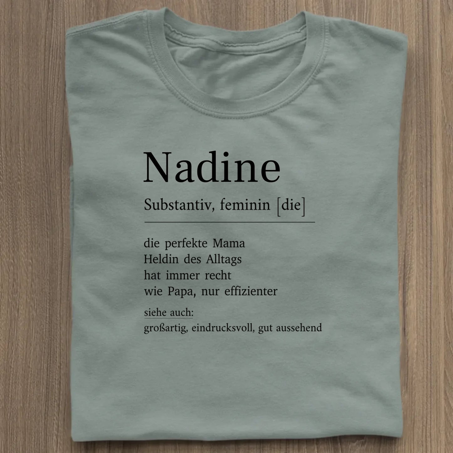 Mama Definition - Bio Damen Shirt *personalisierbar* Stella Muser Shirt ST ST Green Bay