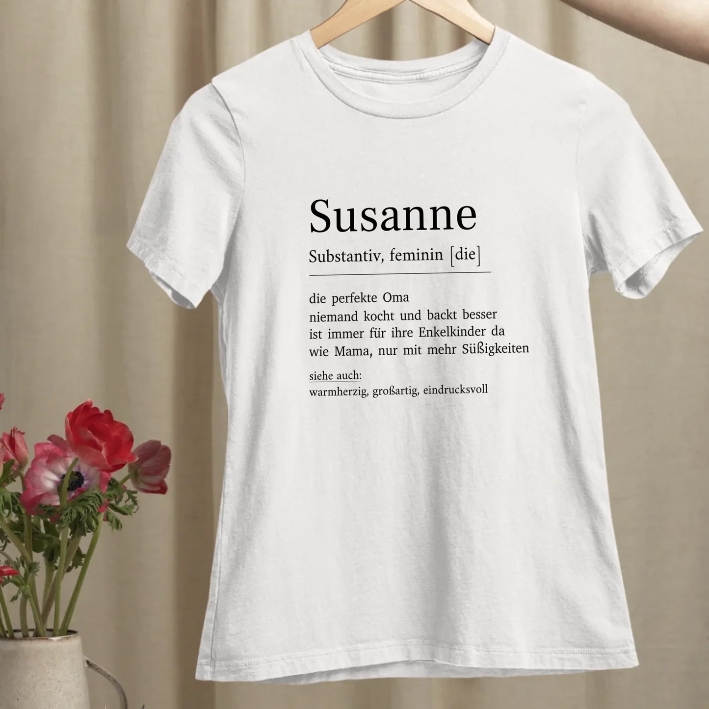 Oma Definition - Bio Damen Shirt *personalisierbar*