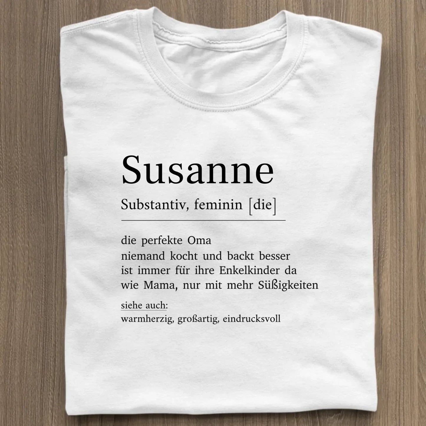 Oma Definition - Bio Damen Shirt *personalisierbar* Stella Muser Shirt ST ST White