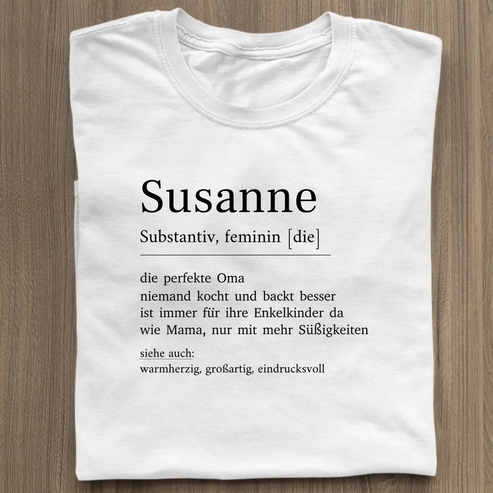 Oma Definition - Bio Damen Shirt *personalisierbar* Stella Muser Shirt ST ST White