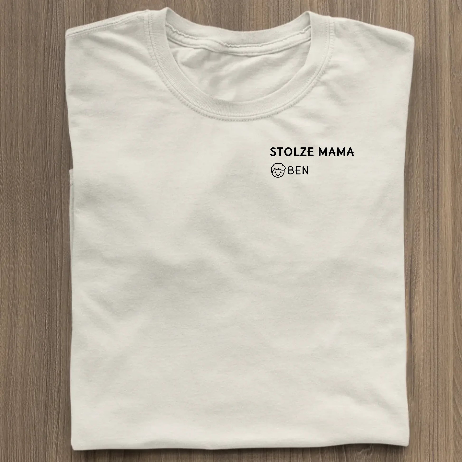 Stolze Mama - Bio Damen Shirt *personalisierbar* Stella Muser Shirt ST ST Natural-Raw