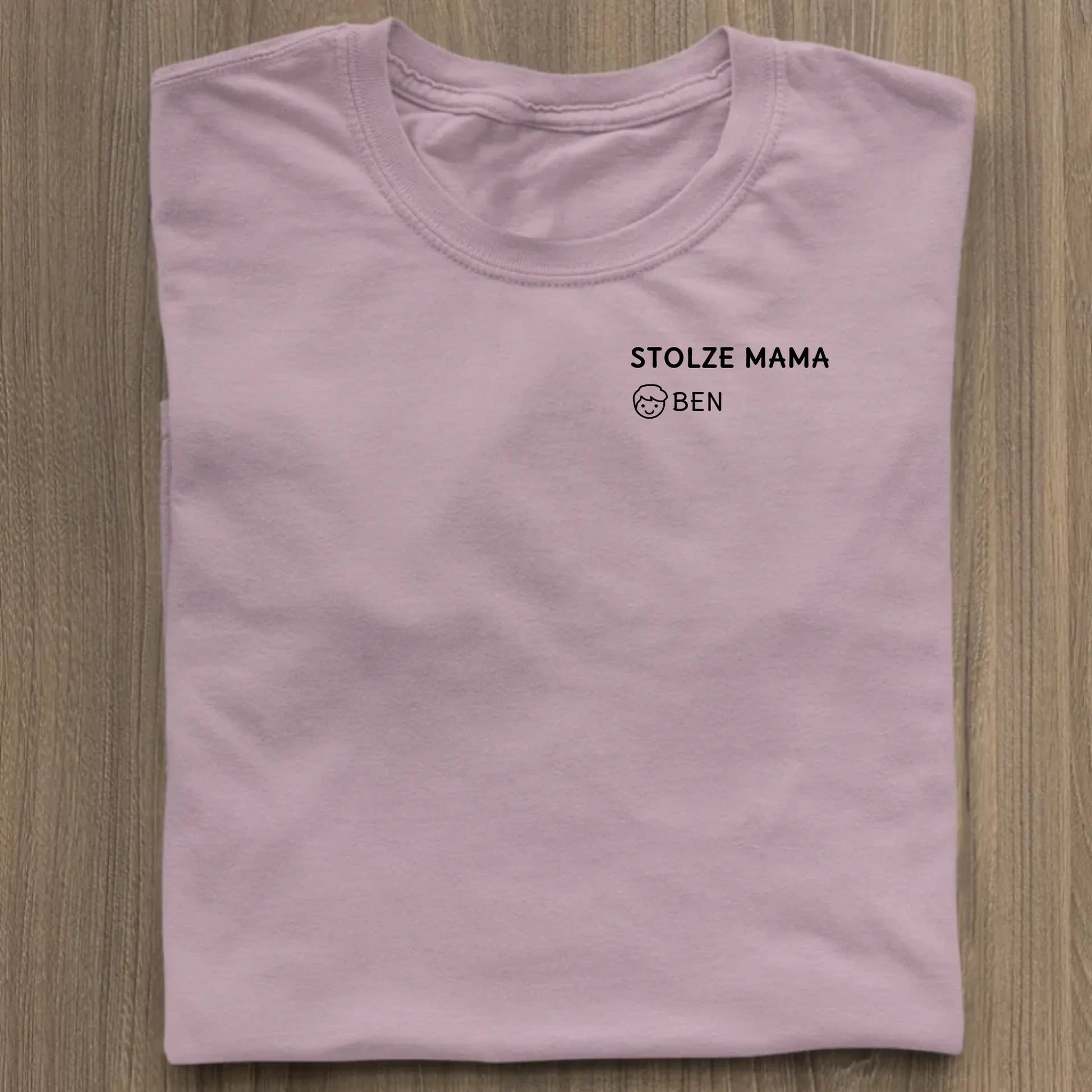 Stolze Mama - Bio Damen Shirt *personalisierbar* Stella Muser Shirt ST ST Lilac-Dream