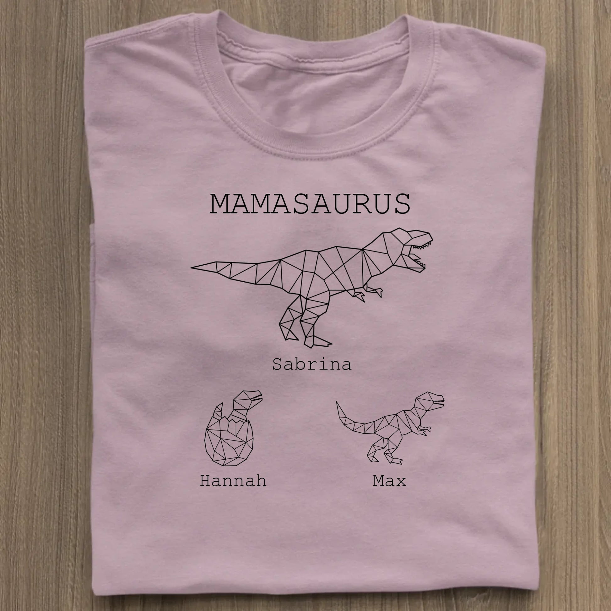 Mamasaurus - Bio Damen Shirt *personalisierbar (mit Namen)* Stella Muser Shirt ST ST Lilac-Dream