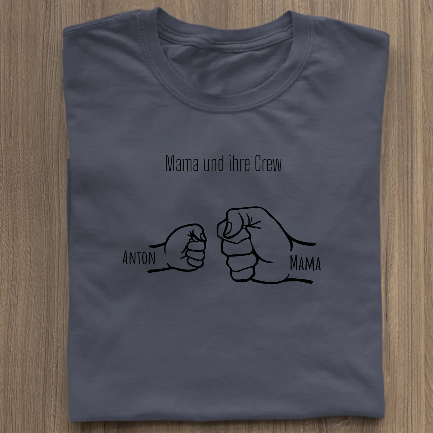 Mama und ihre Crew - Bio Damen Shirt *personalisierbar* Stella Muser Shirt ST ST French Navy