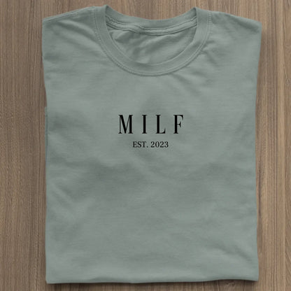MILF - Premium Organic Shirt *personalisierbar* Stella Muser Shirt ST ST Green Bay