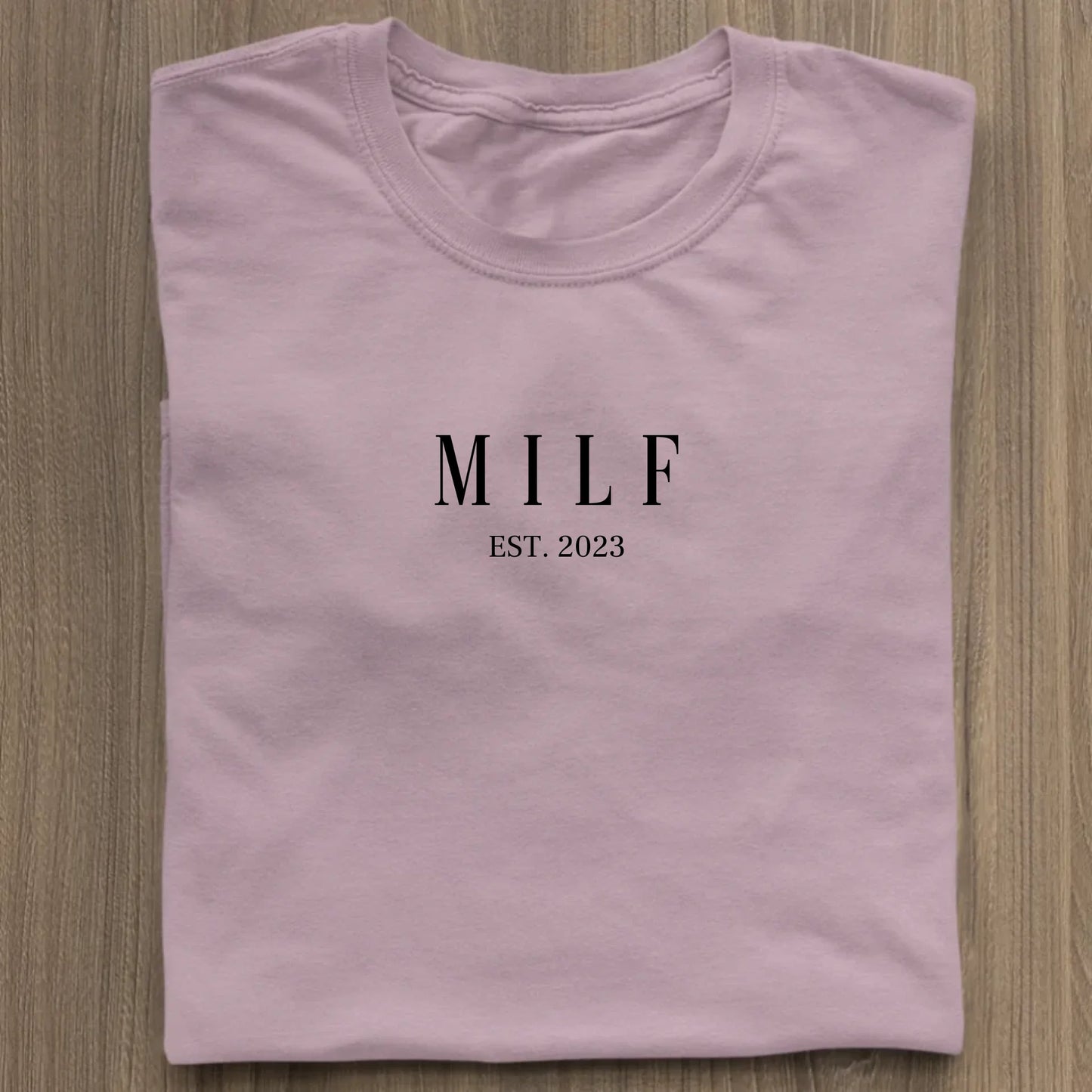 MILF - Premium Organic Shirt *personalisierbar* Stella Muser Shirt ST ST Lilac-Dream