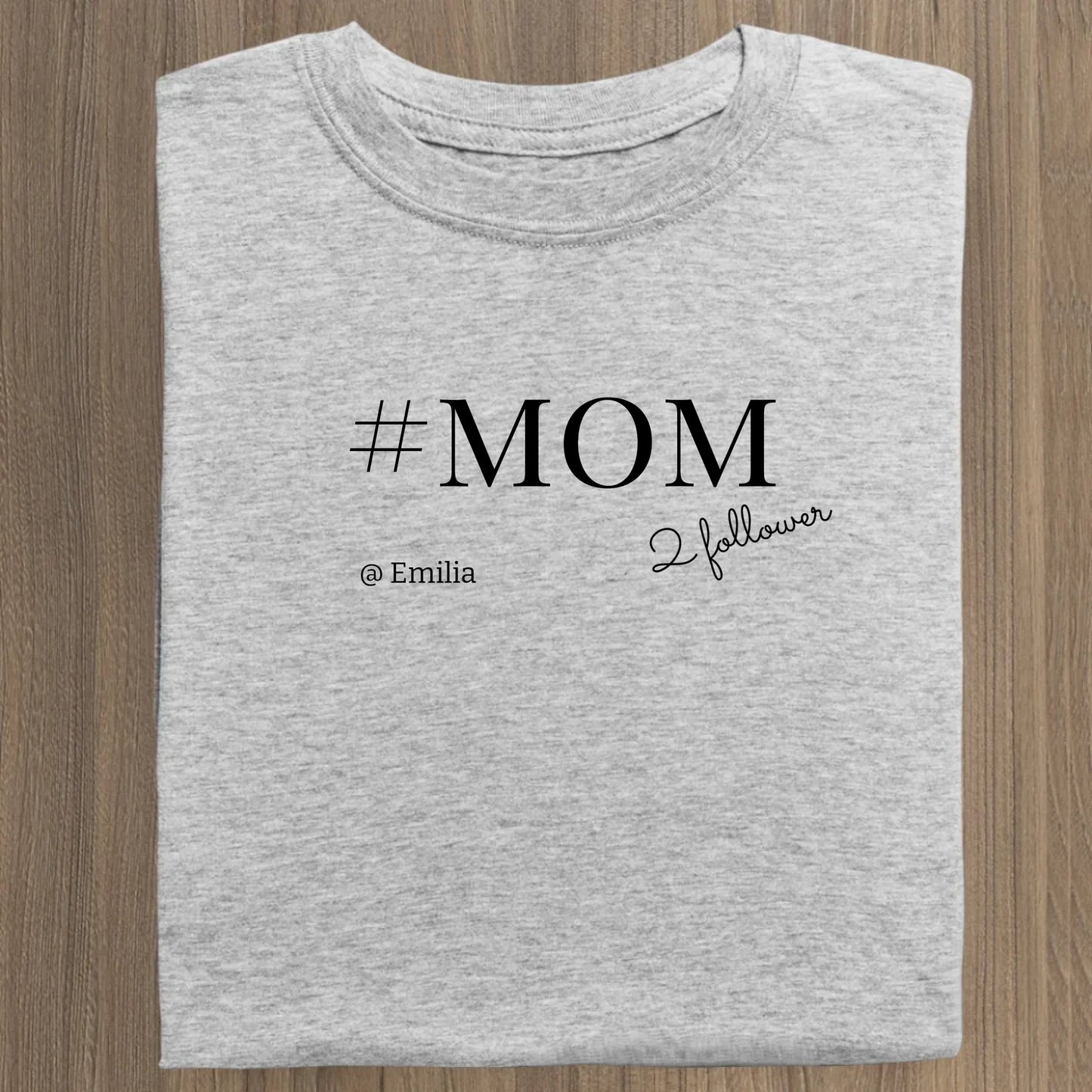 #MOM - Bio Damen Shirt *personalisierbar* Stella Muser Shirt ST ST Heather-Grey