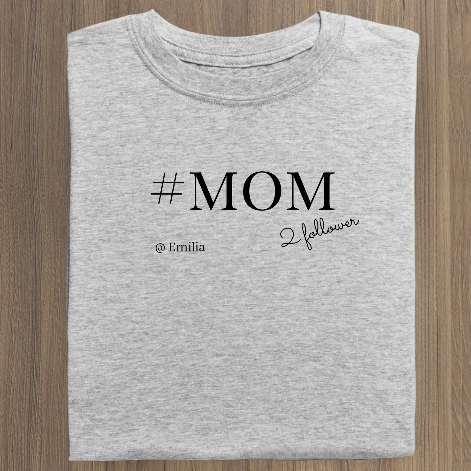 #MOM - Bio Damen Shirt *personalisierbar* Stella Muser Shirt ST ST Heather-Grey