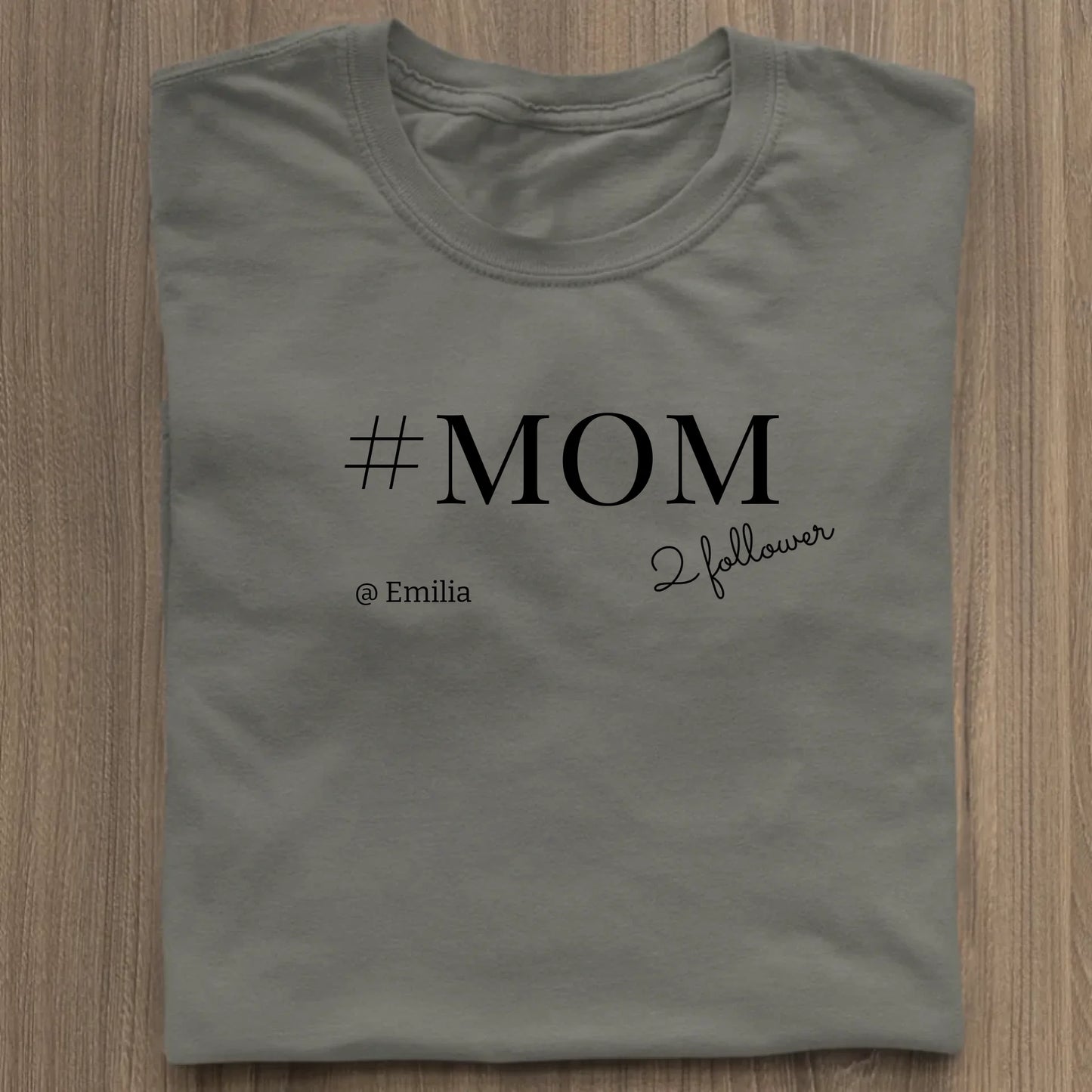 #MOM - Bio Damen Shirt *personalisierbar* Stella Muser Shirt ST ST Khaki