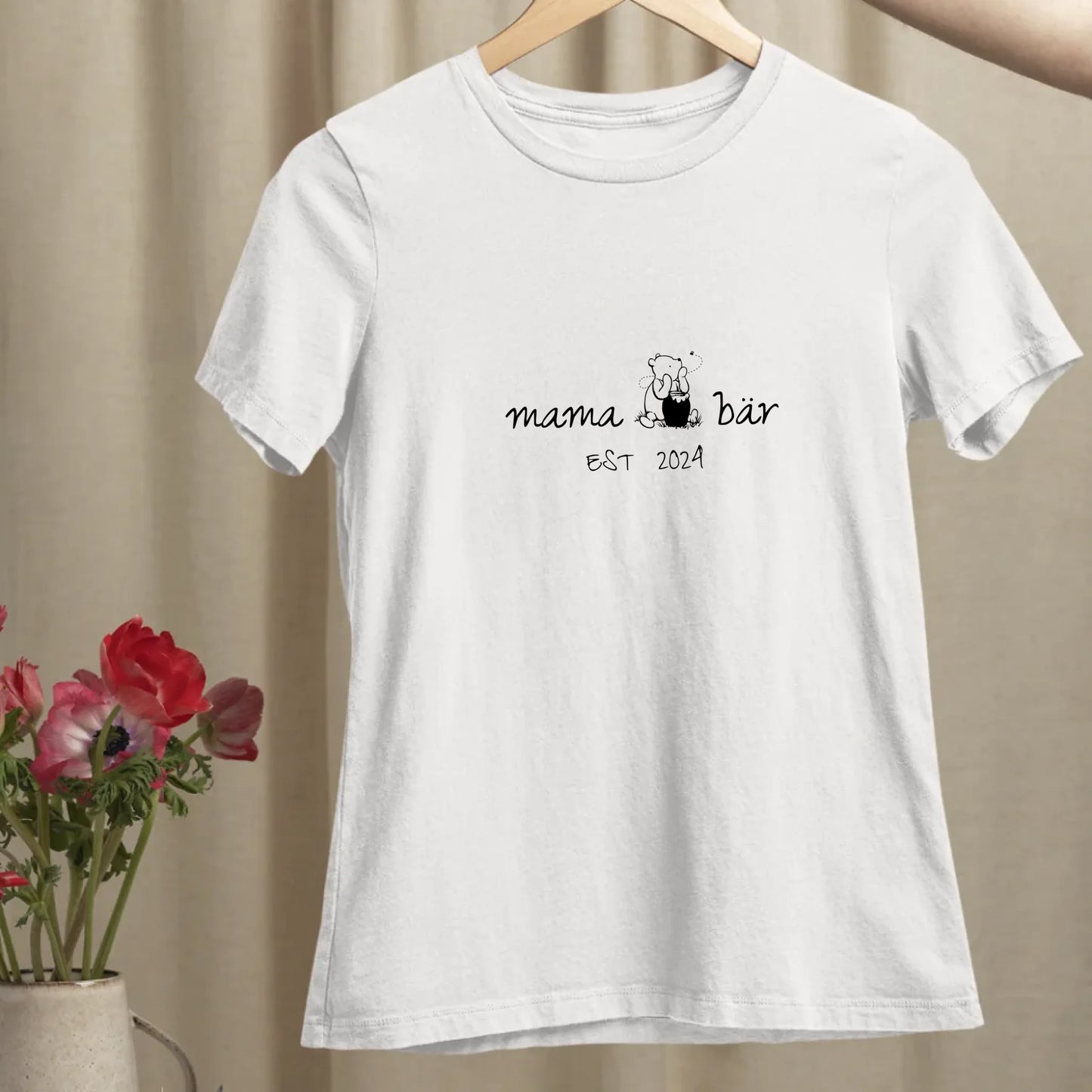 Mama Pu-Bär - Bio Damen Shirt *personalisierbar*