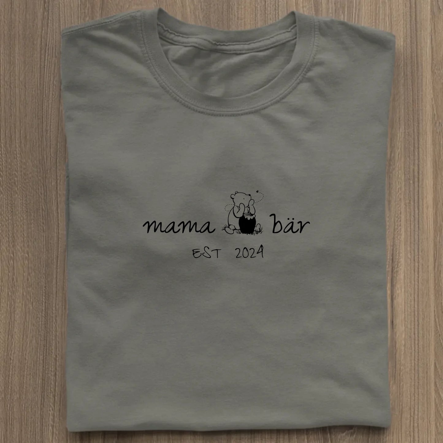 Mama Pu-Bär - Bio Damen Shirt *personalisierbar* Stella Muser Shirt ST ST Khaki