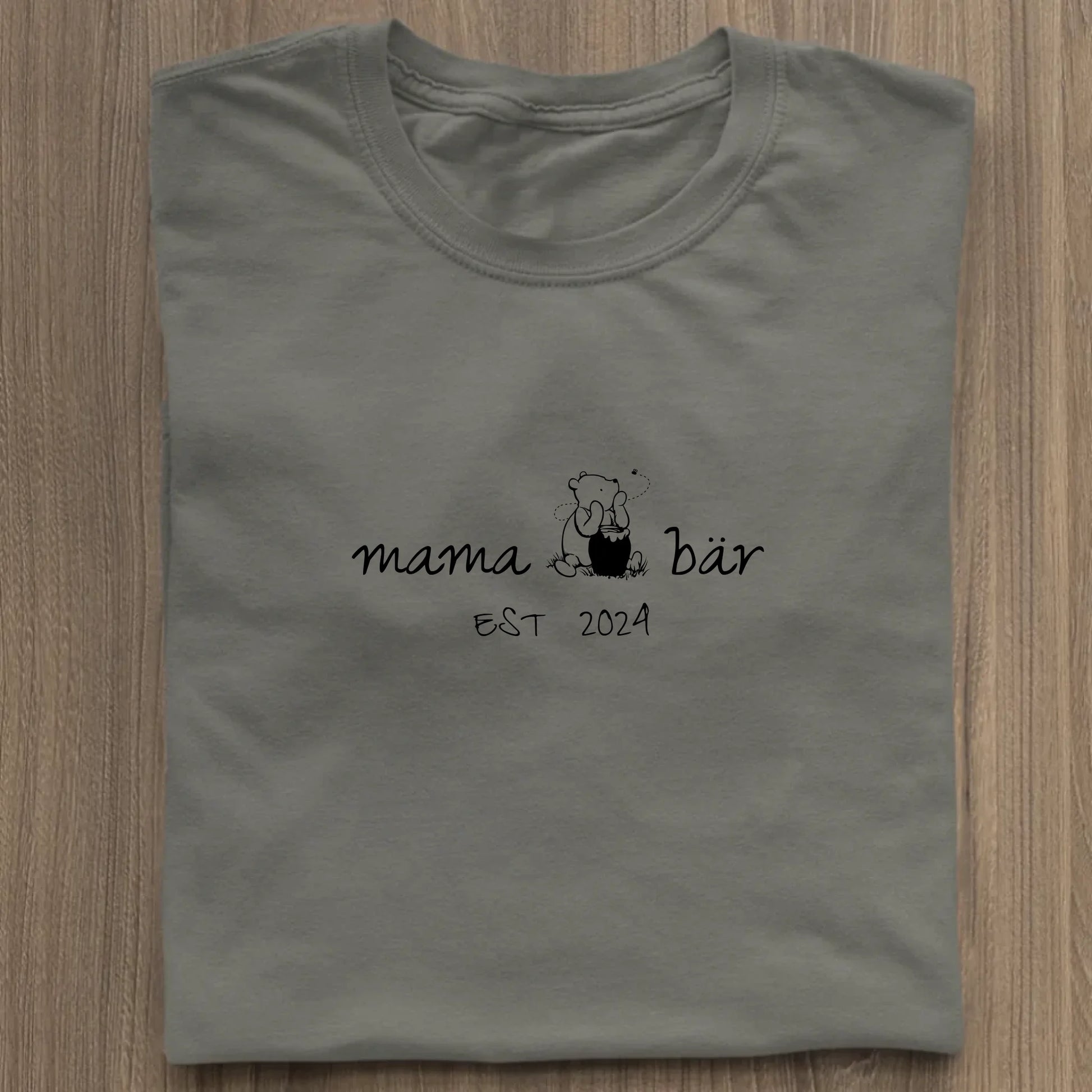 Mama Pu-Bär - Bio Damen Shirt *personalisierbar* Stella Muser Shirt ST ST Khaki