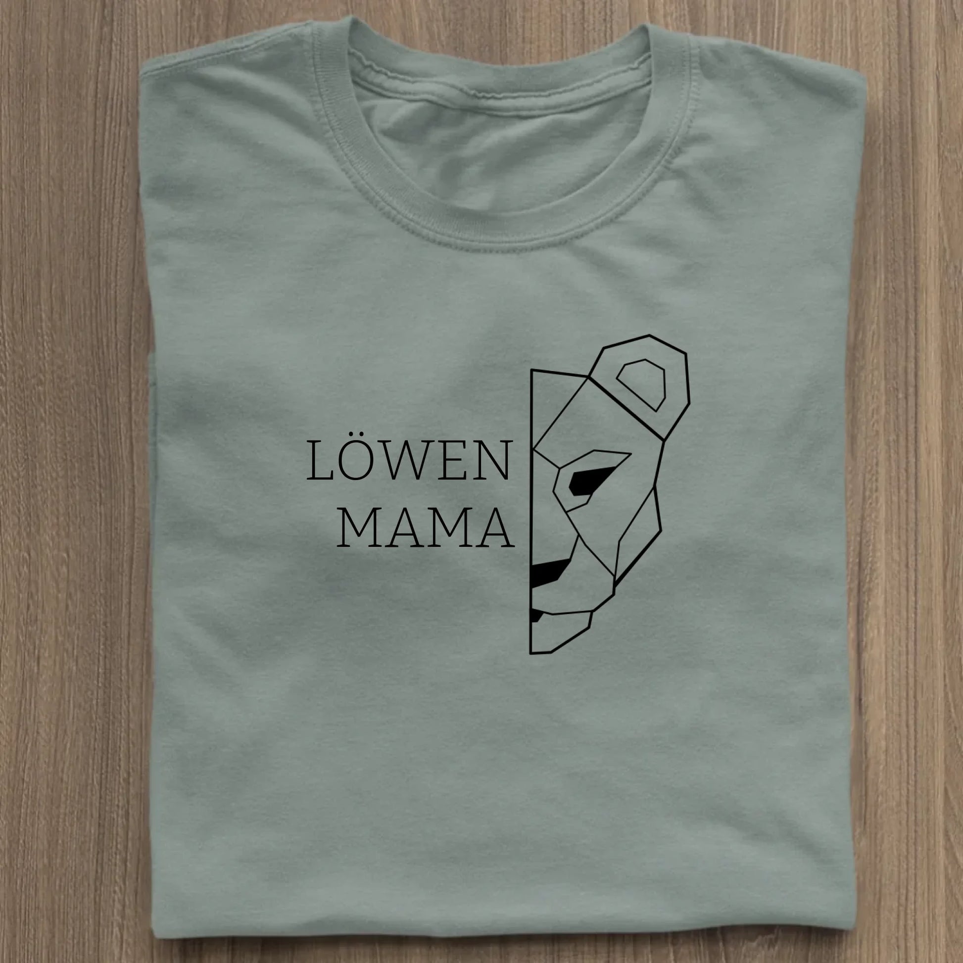 Löwen Mama - Bio Damen Shirt *personalisierbar (ohne Namen)* Stella Muser Shirt ST ST Green Bay