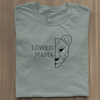 Löwen Mama - Bio Damen Shirt *personalisierbar (ohne Namen)* Stella Muser Shirt ST ST Green Bay
