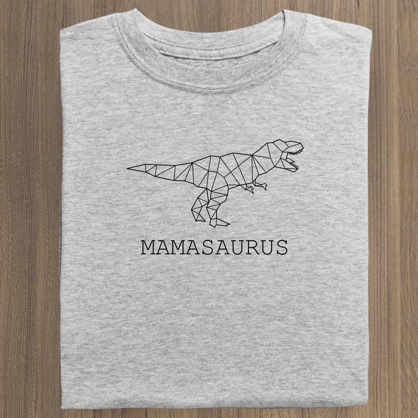 Mamasaurus - Bio Damen Shirt *personalisierbar (ohne Namen)* Stella Muser Shirt ST ST Heather-Grey