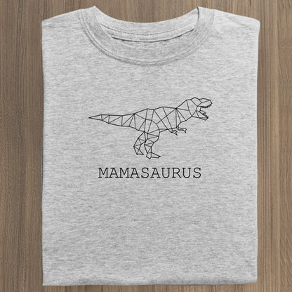 Mamasaurus - Bio Damen Shirt *personalisierbar (ohne Namen)* Stella Muser Shirt ST ST Heather-Grey