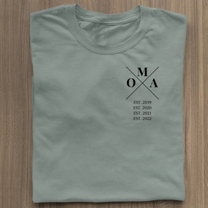 Oma Minimal - Bio Damen Shirt *personalisierbar* Stella Muser Shirt ST ST Green Bay