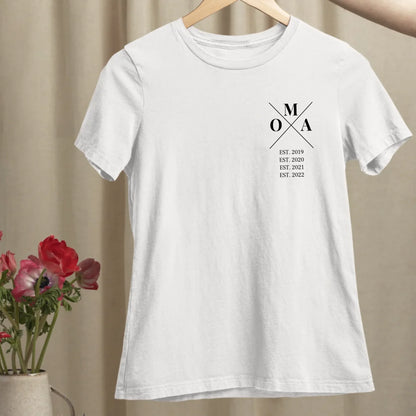 Oma Minimal - Bio Damen Shirt *personalisierbar*