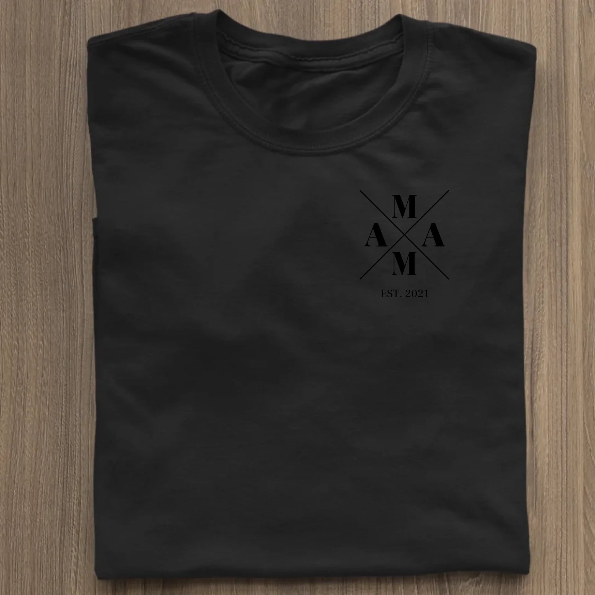 Mama Minimal + Symbole - Bio Damen Shirt *personalisierbar* Stella Muser Shirt ST ST Black