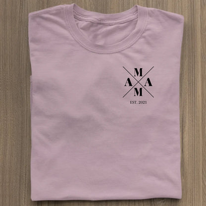 Mama Minimal + Symbole - Bio Damen Shirt *personalisierbar* Stella Muser Shirt ST ST Lilac-Dream