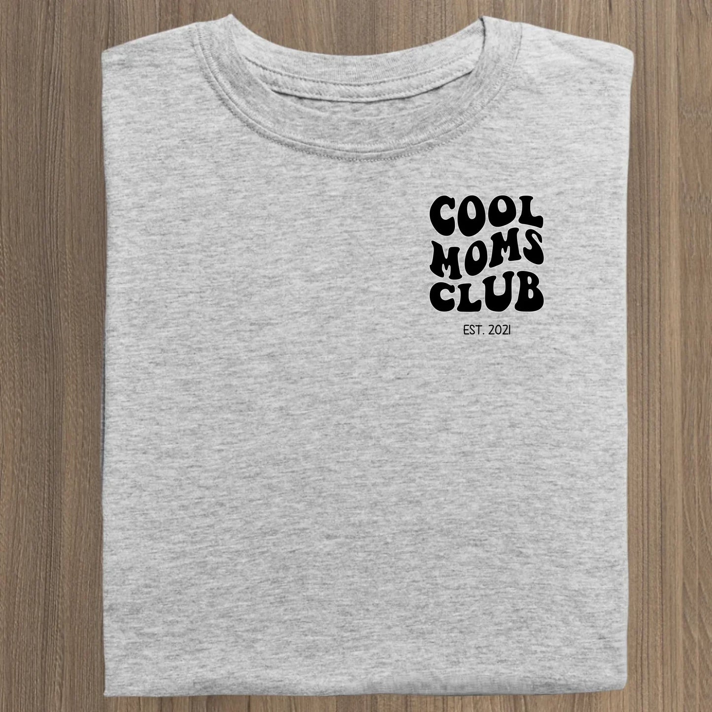 Cool Moms Club - Bio Damen Shirt *personalisierbar* Stella Muser Shirt ST ST Heather-Grey