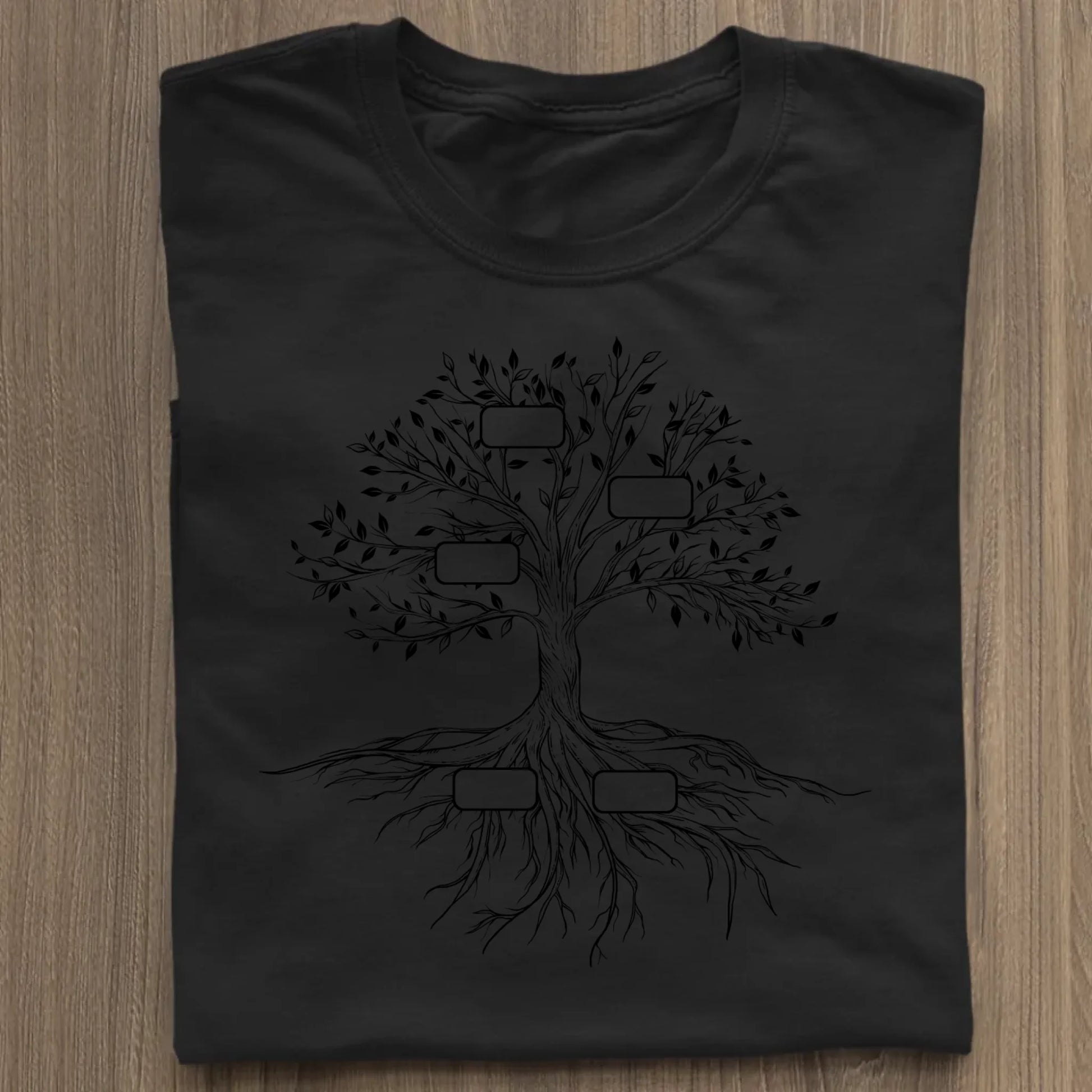 Family Tree - Bio Damen Shirt *personalisierbar* Stella Muser Shirt ST ST Black