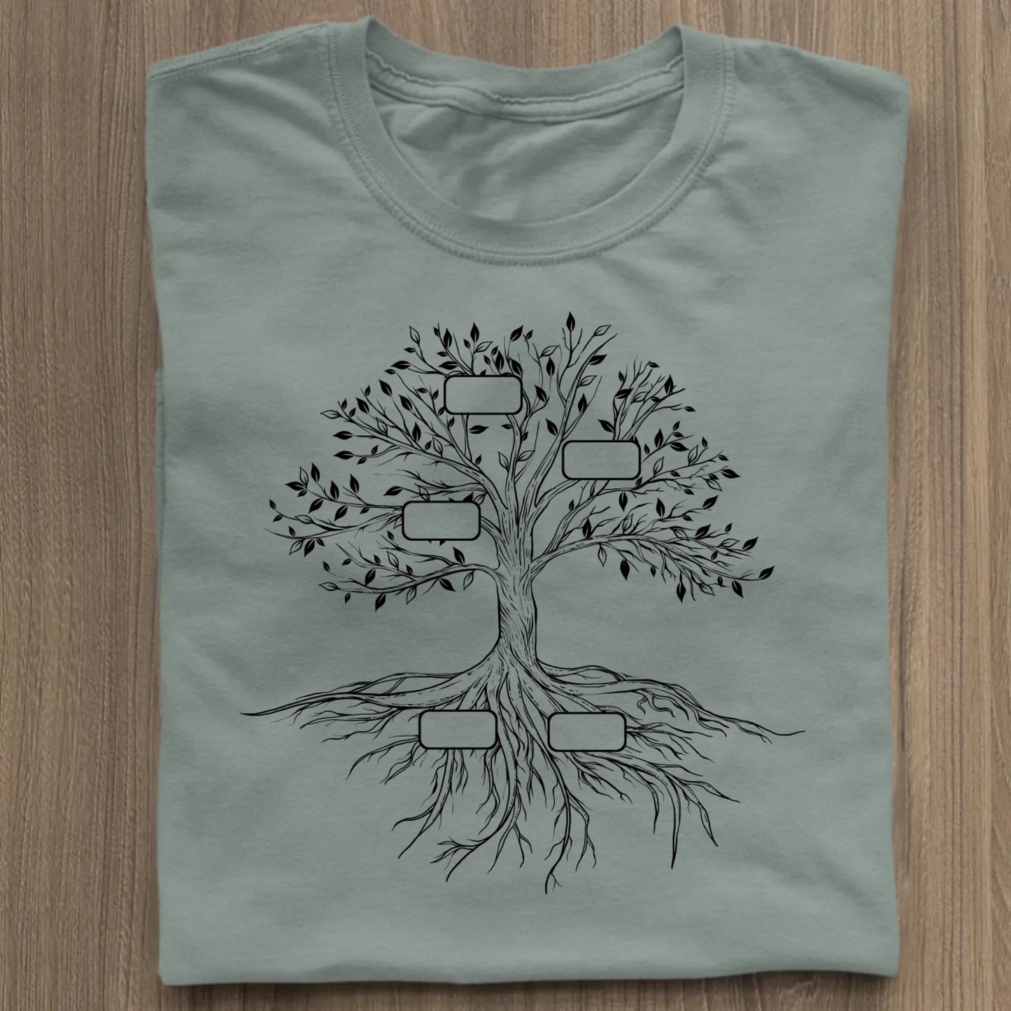 Family Tree - Bio Damen Shirt *personalisierbar* Stella Muser Shirt ST ST Green Bay