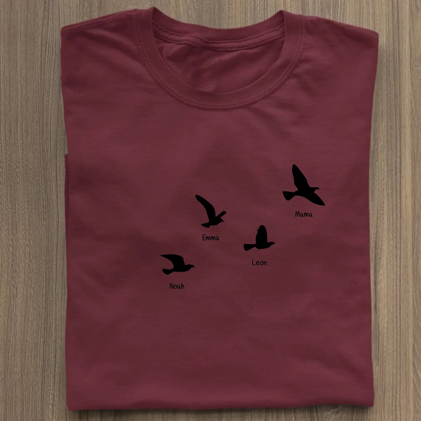 Fly with me - Bio Damen Shirt *personalisierbar* Stella Muser Shirt ST ST Burgundy