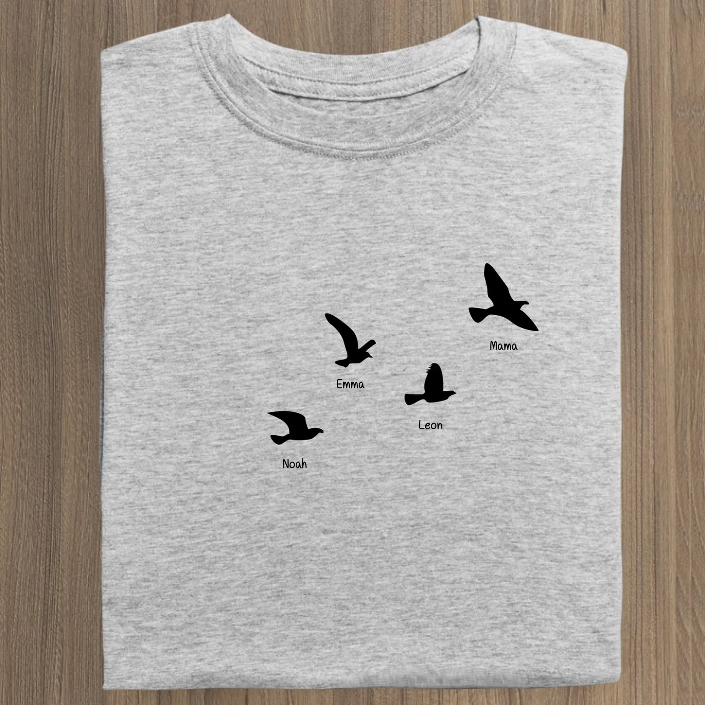 Fly with me - Bio Damen Shirt *personalisierbar* Stella Muser Shirt ST ST Heather-Grey