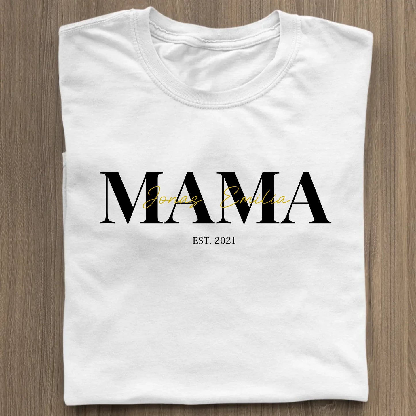 MAMA + Kids - Bio Damen Shirt *personalisierbar* Stella Muser Shirt ST ST White