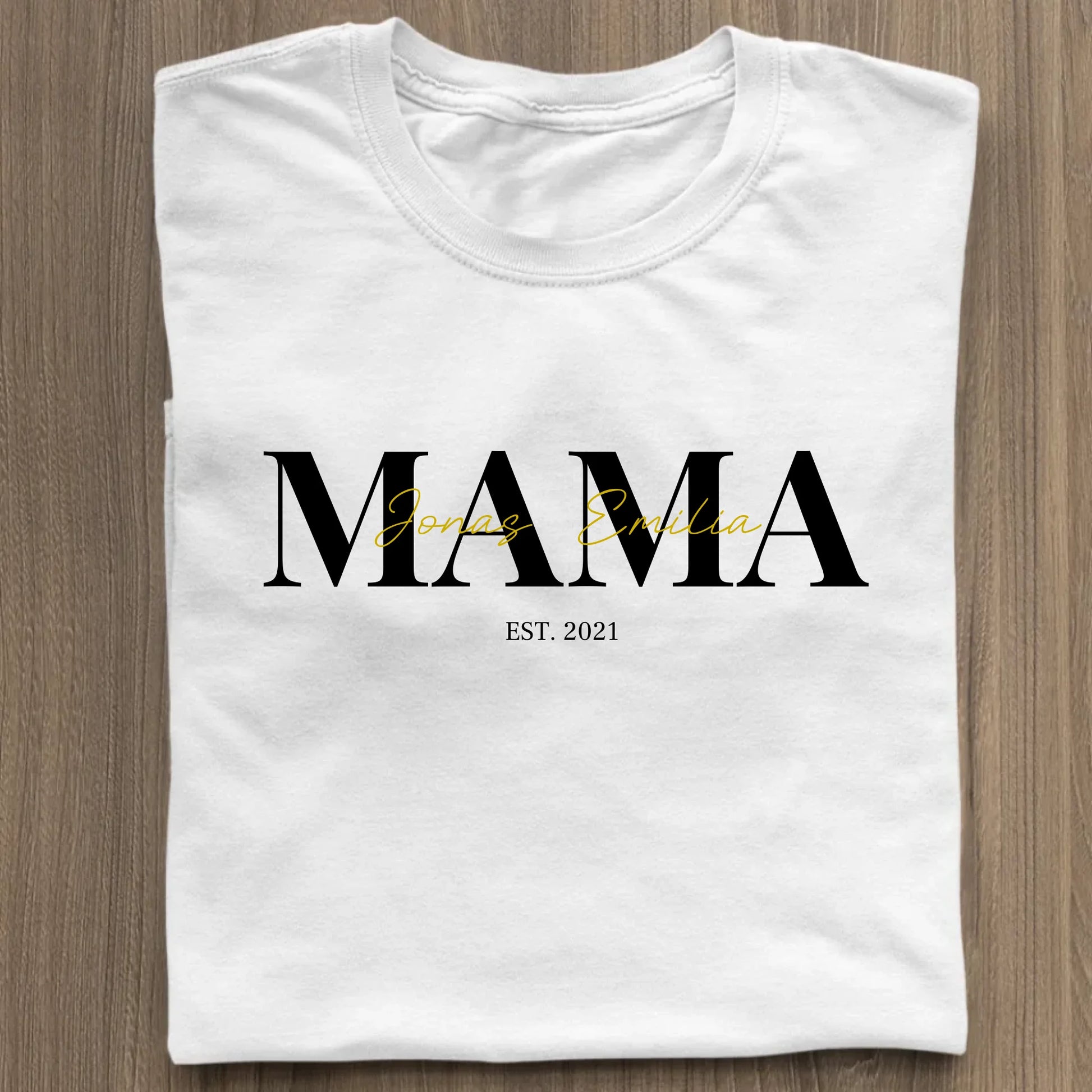 MAMA + Kids - Bio Damen Shirt *personalisierbar* Stella Muser Shirt ST ST White