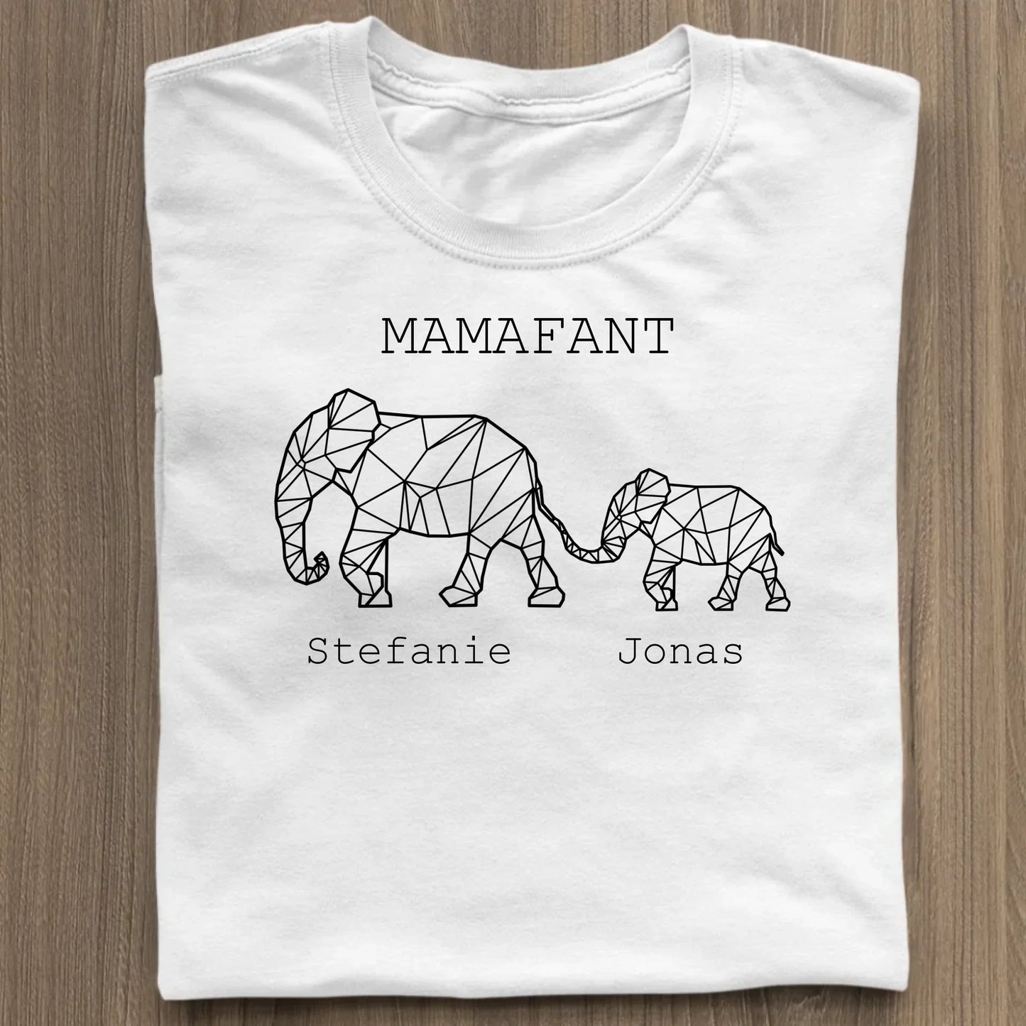 Mamafant - Bio Damen Shirt *personalisierbar* Stella Muser Shirt ST ST White
