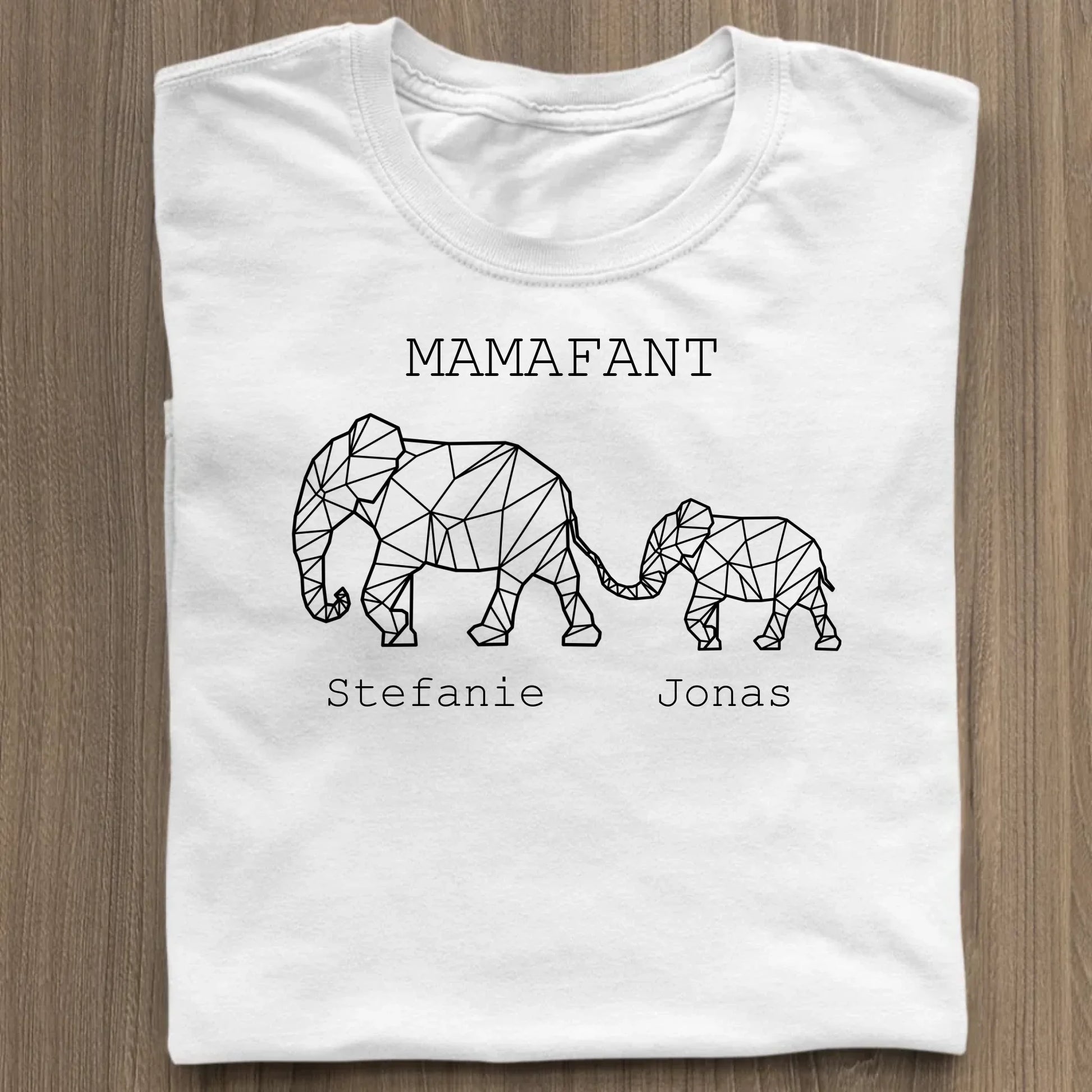 Mamafant - Bio Damen Shirt *personalisierbar* Stella Muser Shirt ST ST White