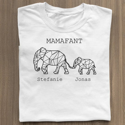 Mamafant - Bio Damen Shirt *personalisierbar* Stella Muser Shirt ST ST White