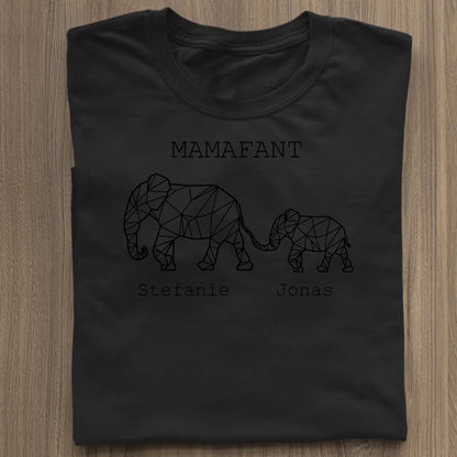 Mamafant - Bio Damen Shirt *personalisierbar* Stella Muser Shirt ST ST Black