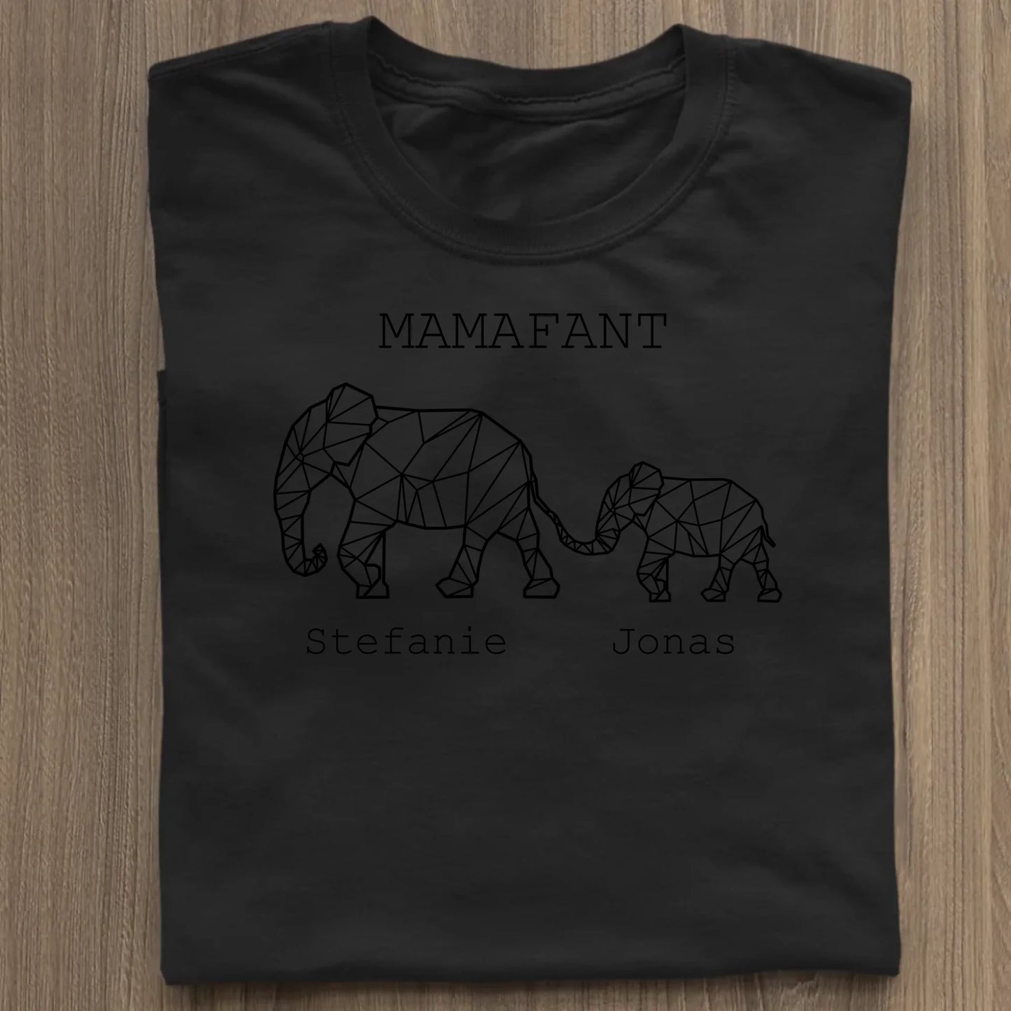 Mamafant - Bio Damen Shirt *personalisierbar* Stella Muser Shirt ST ST Black
