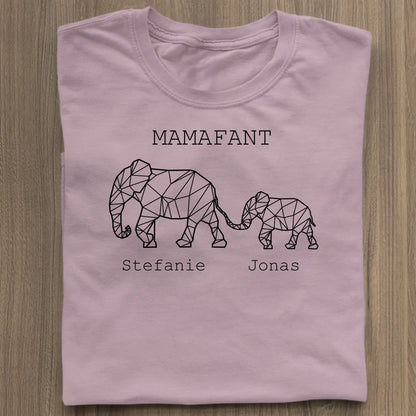 Mamafant - Bio Damen Shirt *personalisierbar* Stella Muser Shirt ST ST Lilac-Dream