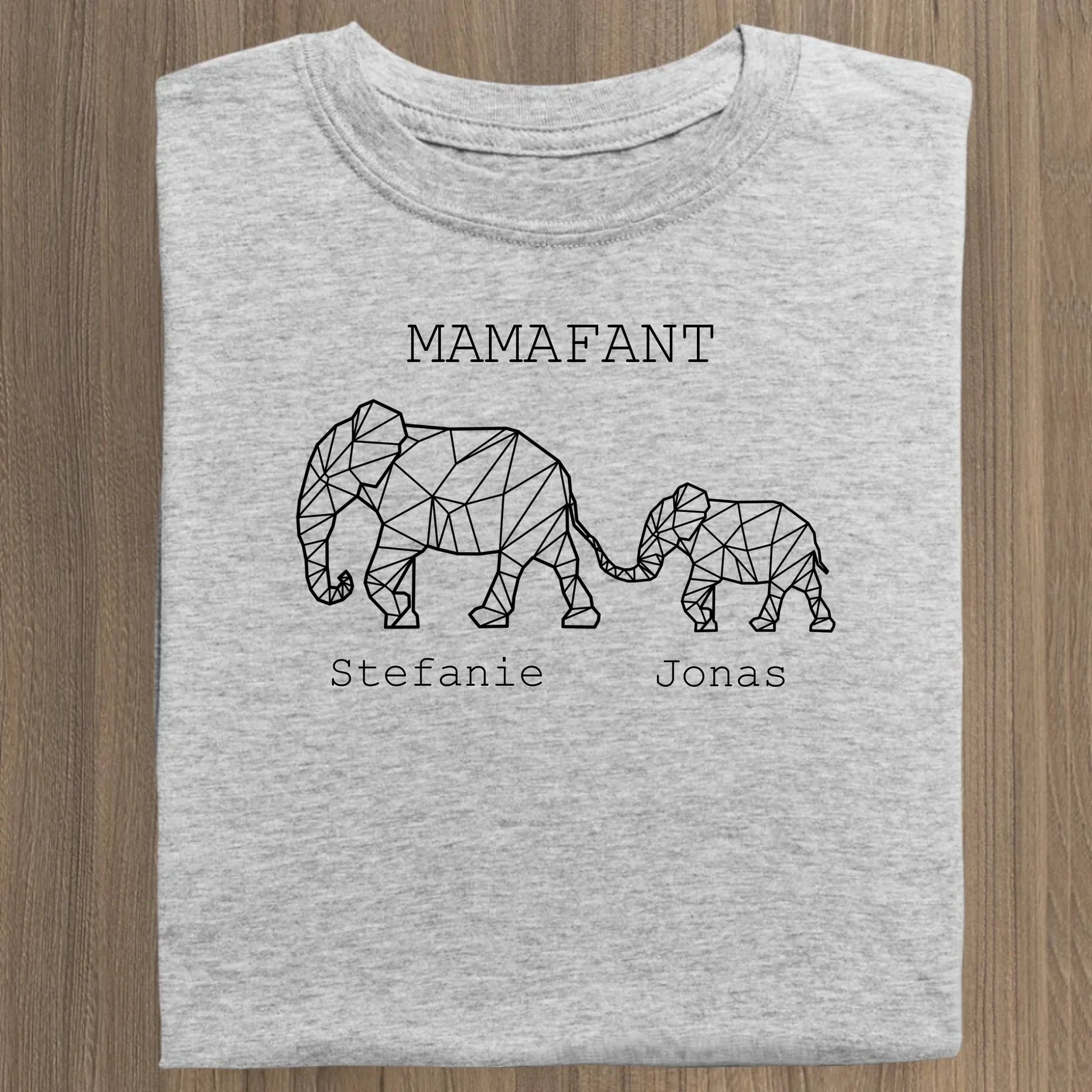 Mamafant - Bio Damen Shirt *personalisierbar* Stella Muser Shirt ST ST Heather-Grey