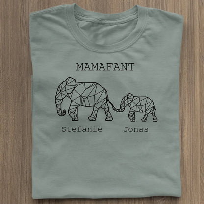 Mamafant - Bio Damen Shirt *personalisierbar* Stella Muser Shirt ST ST Green Bay