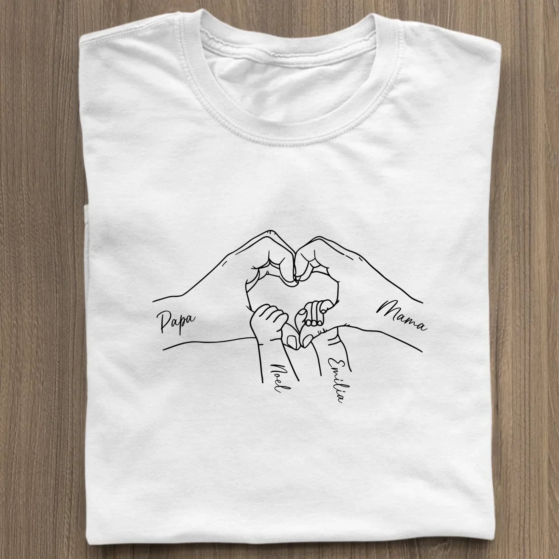Family Love - Bio Damen Shirt *personalisierbar* Stella Muser Shirt ST ST White
