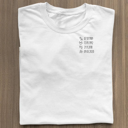 Sternzeichen - Bio Damen Shirt *personalisierbar* Stella Muser Shirt ST ST White